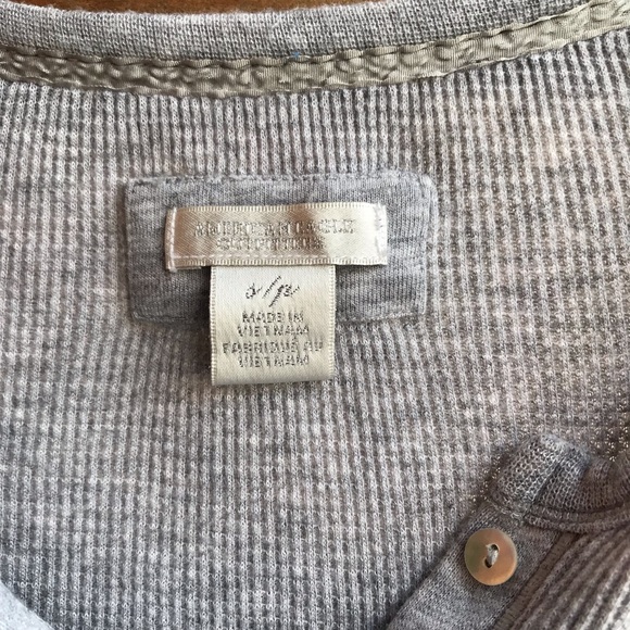 American Eagle AEO Long Sleeve Henley 💘 Small - Picture 4 of 8